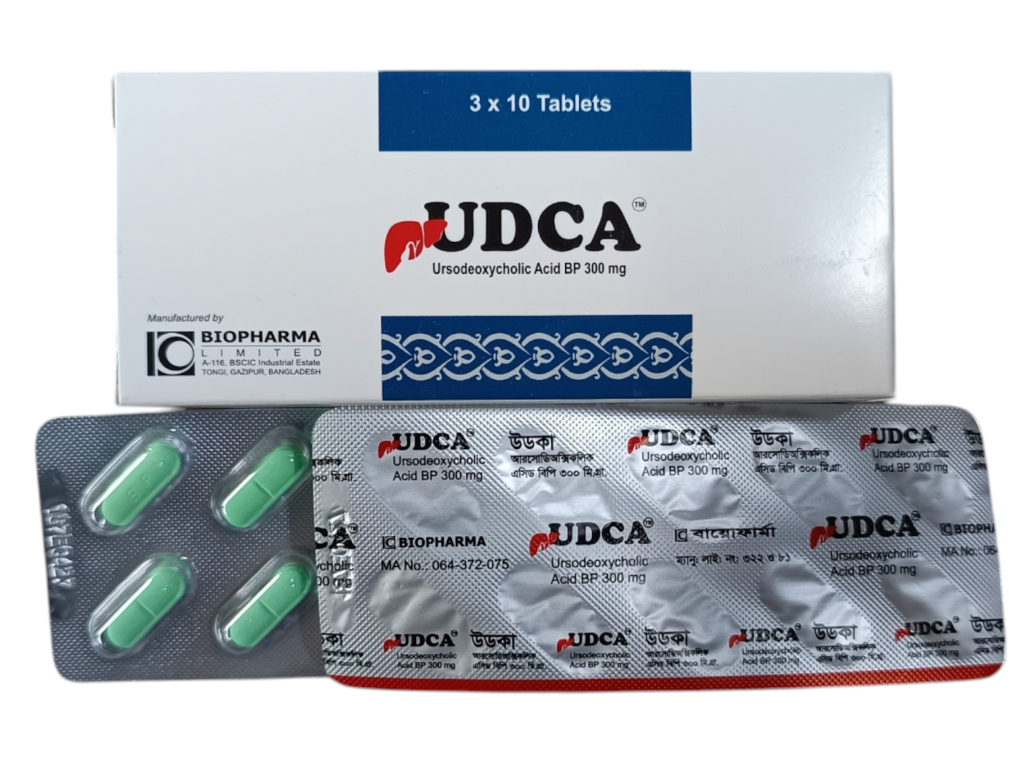 TAB: UDCA 300MG