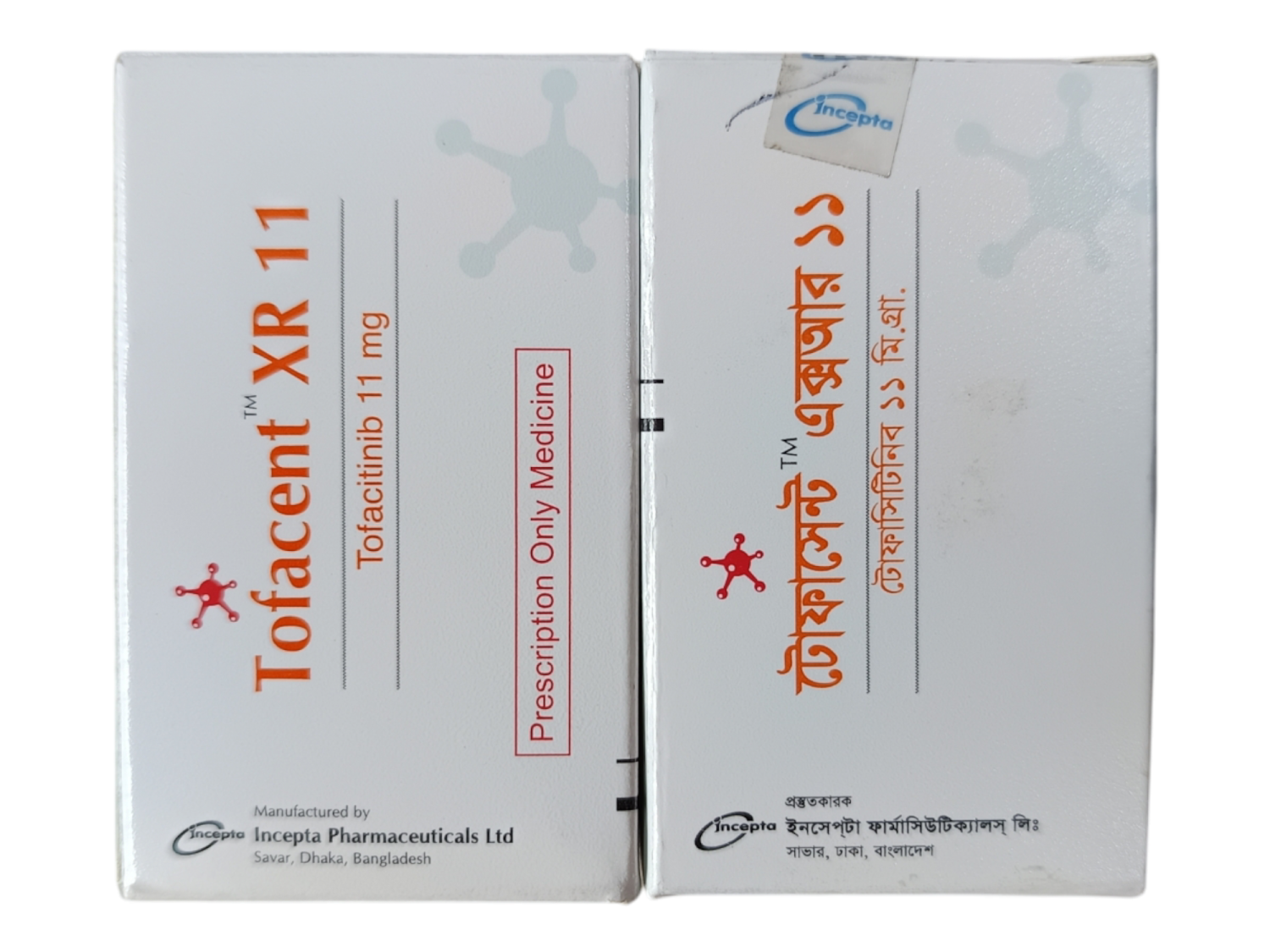 TAB: TOFACENT XR 11 MG