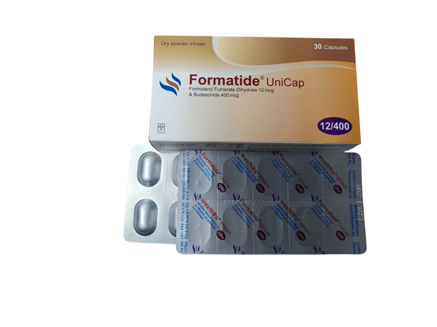 CAP: FORMATIDE 12/400  UNICAP (DPI)
