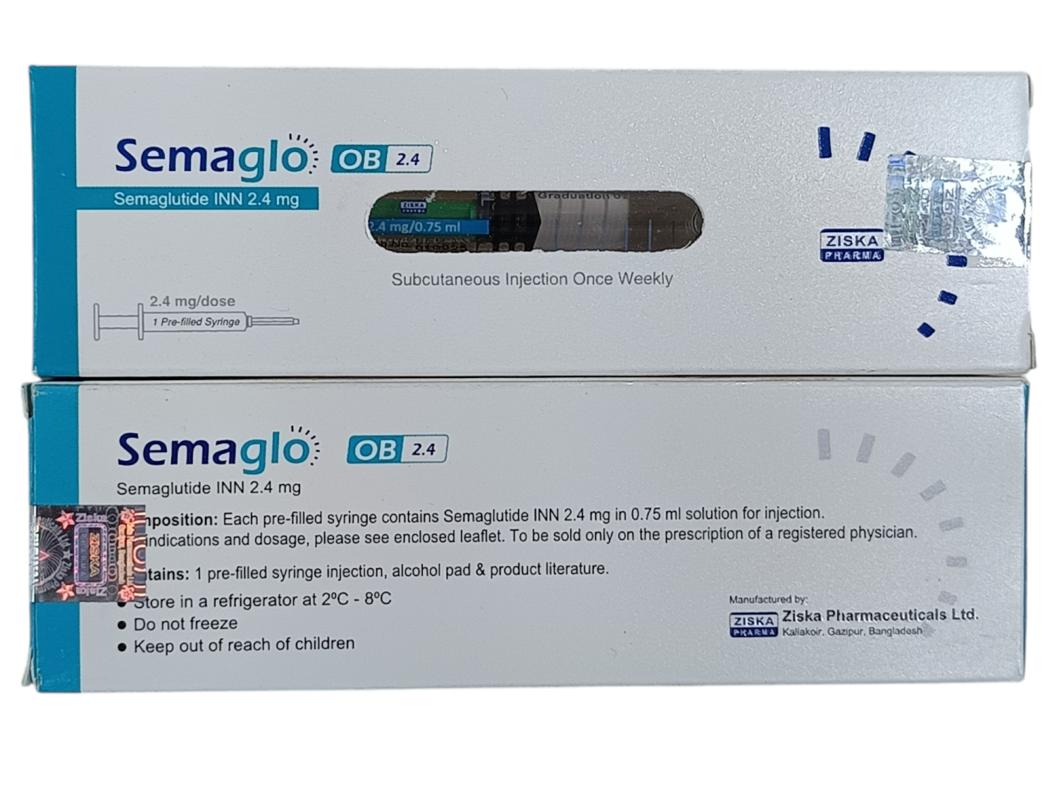 INJECTION : SEMAGLO OB 2.4MG