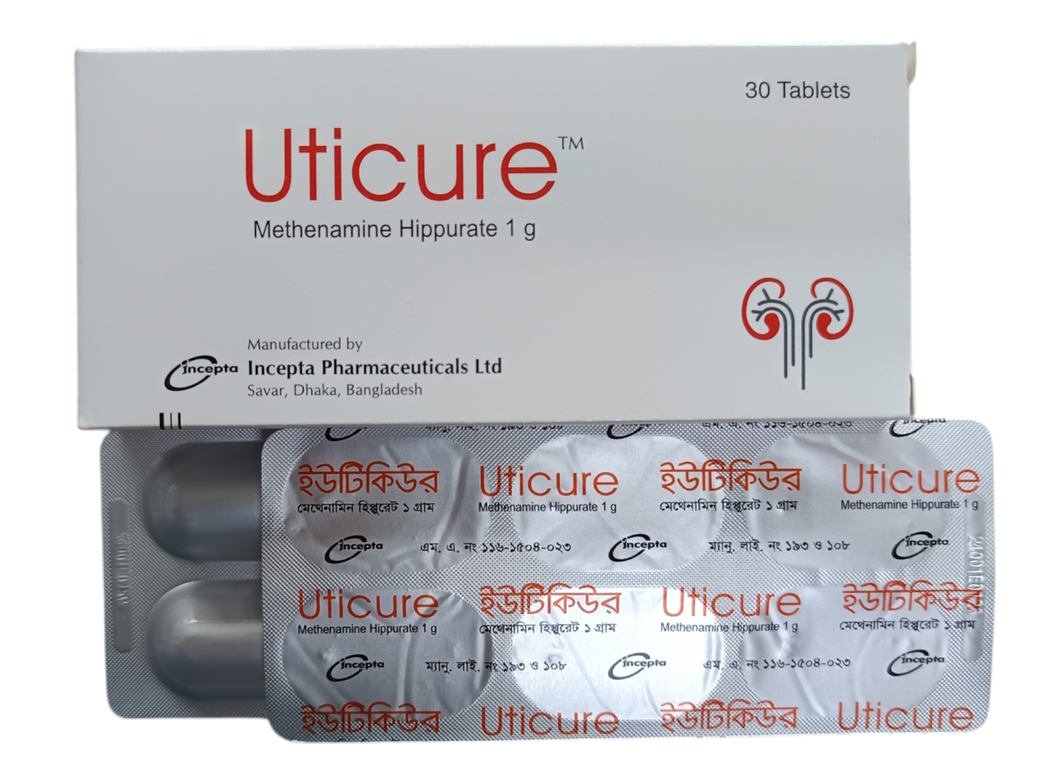 TAB: UTICURE 1G