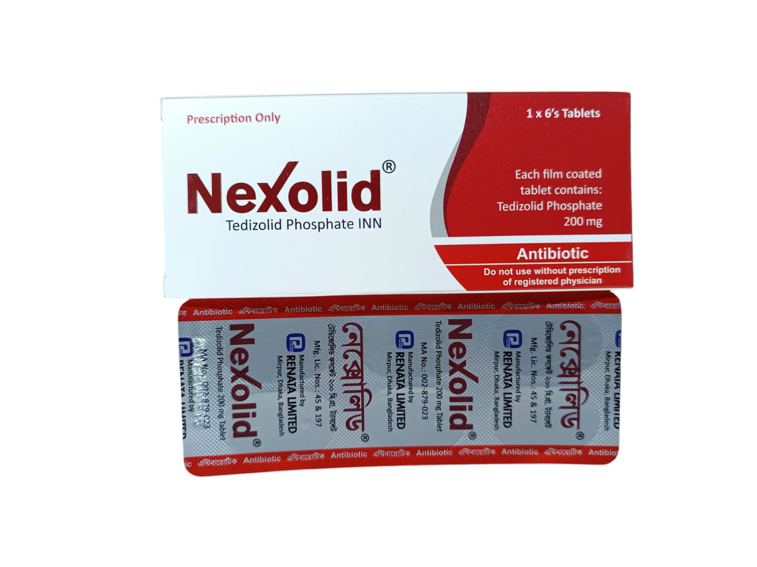 TAB: NEXOLID 200MG