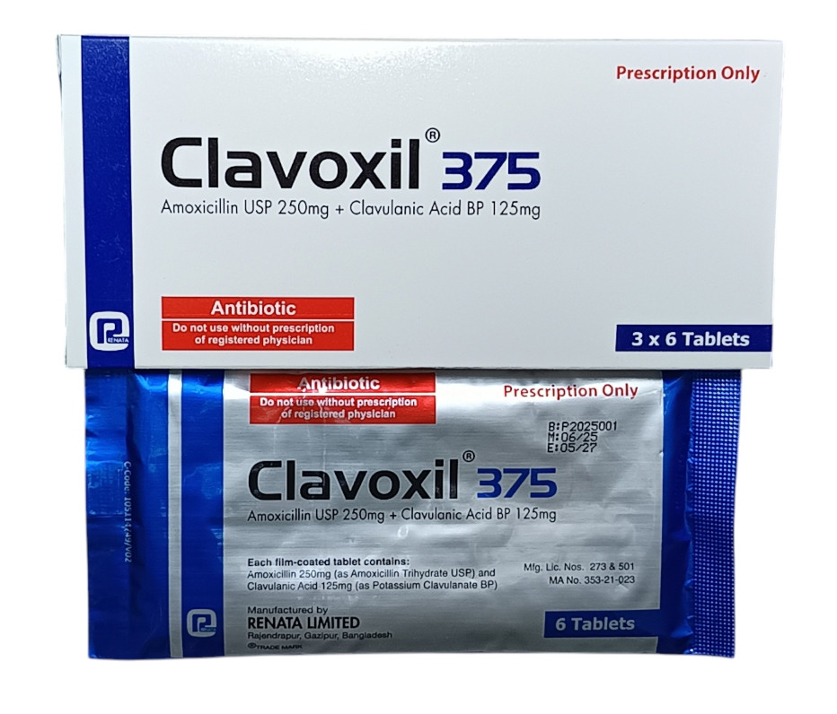 TAB : CLAVOXIL 375MG