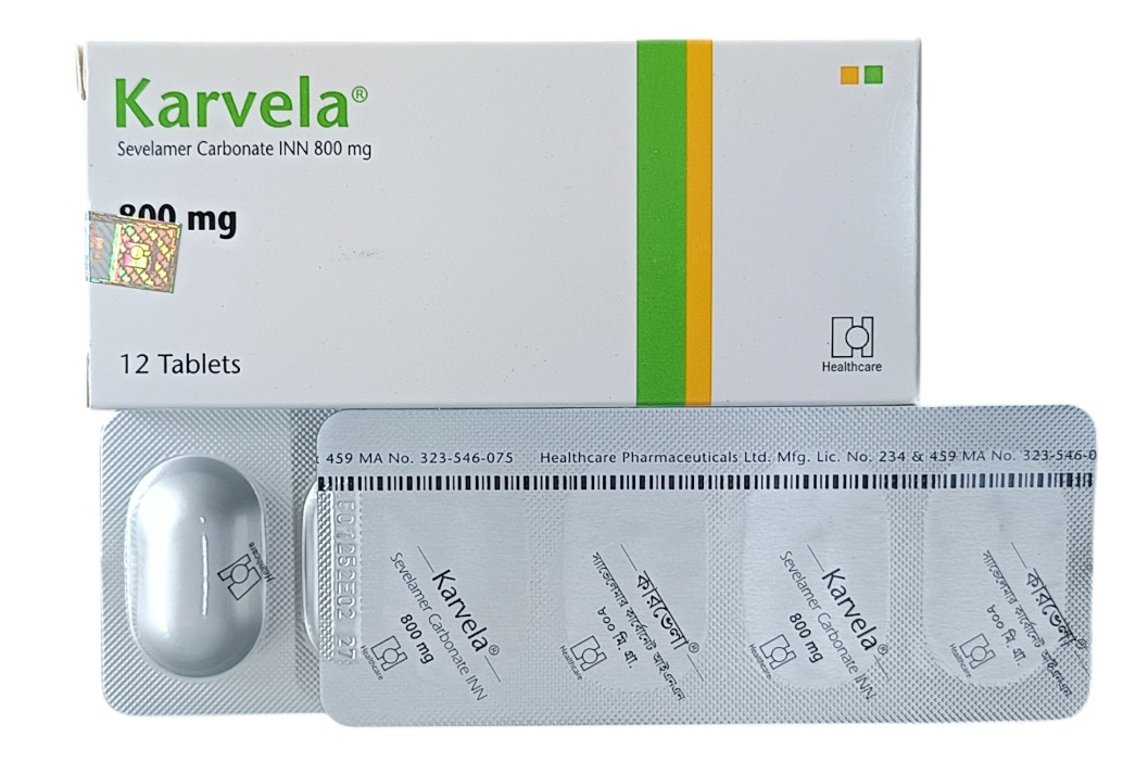 TAB : KARVELA 800MG