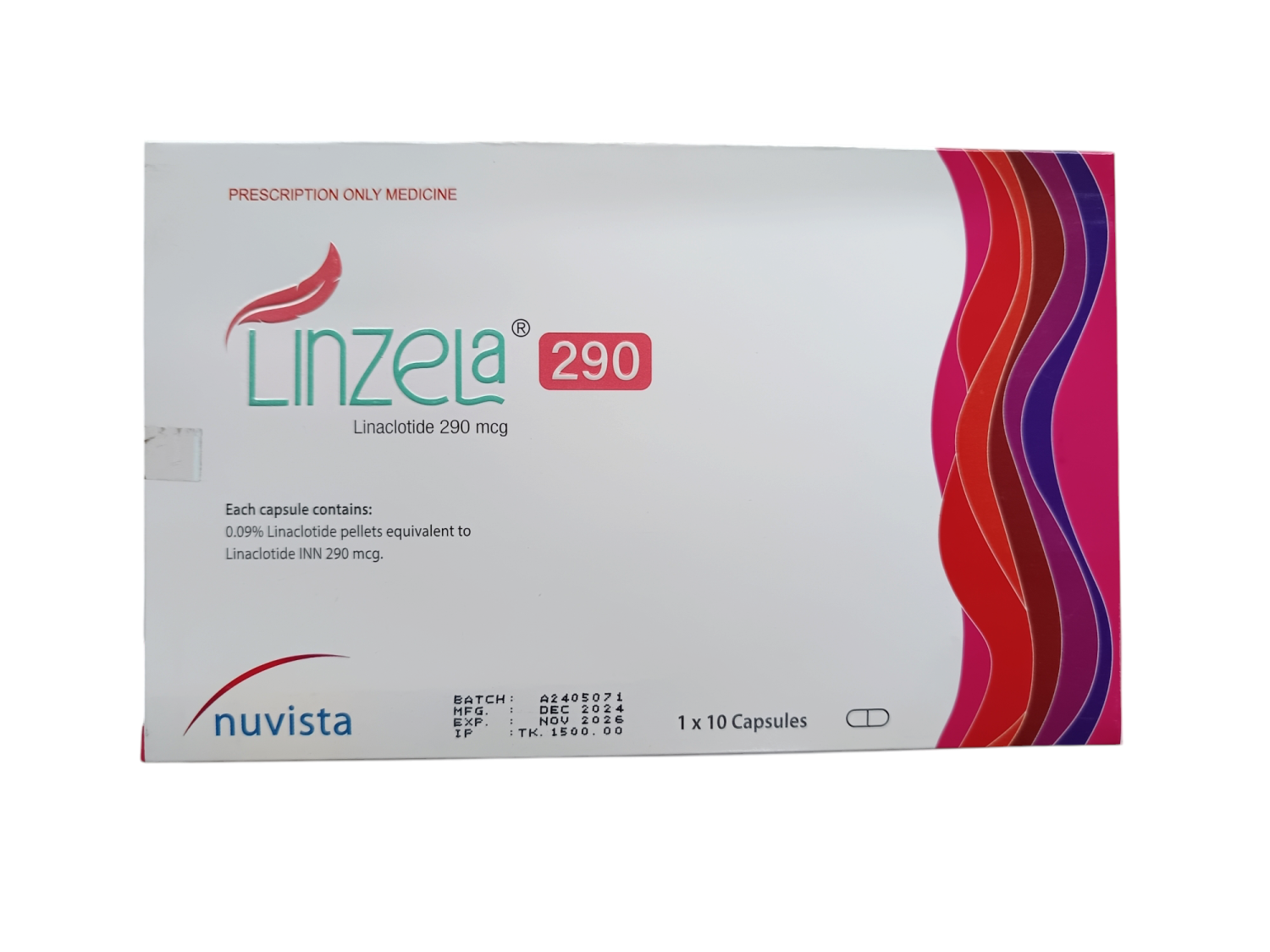 CAP: LINZELA 290MCG