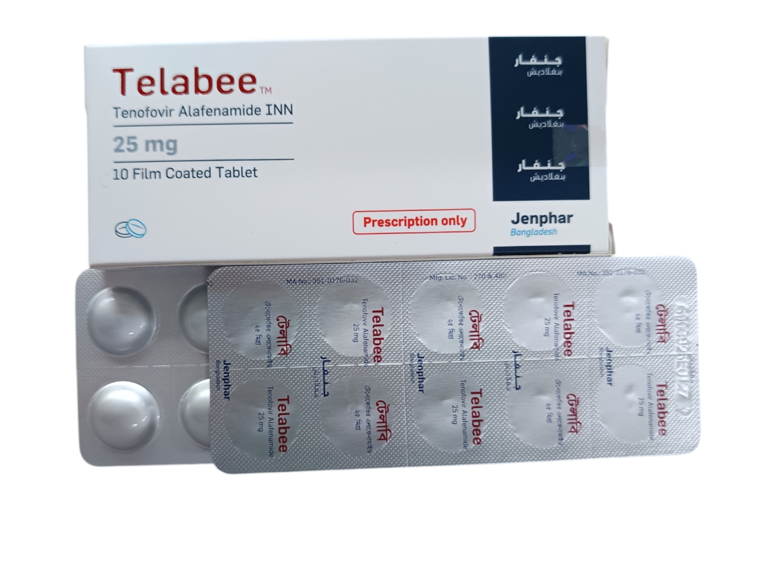 TAB: TELABEE 25MG