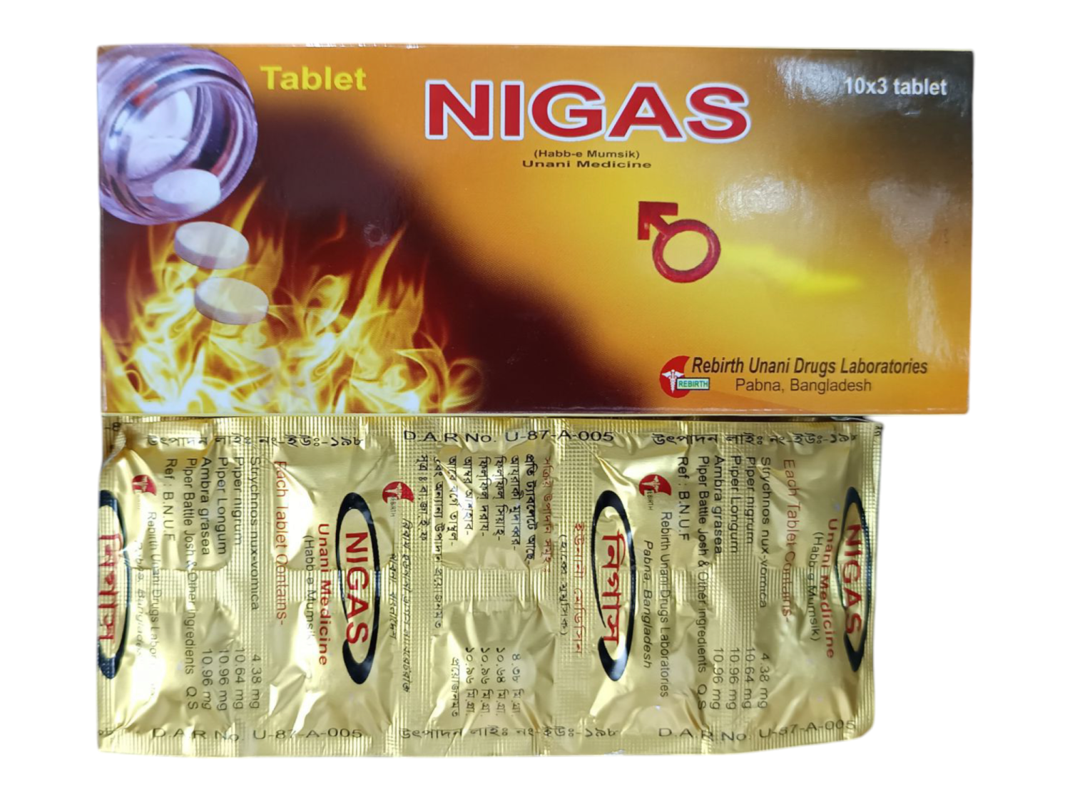TAB: NIGAS