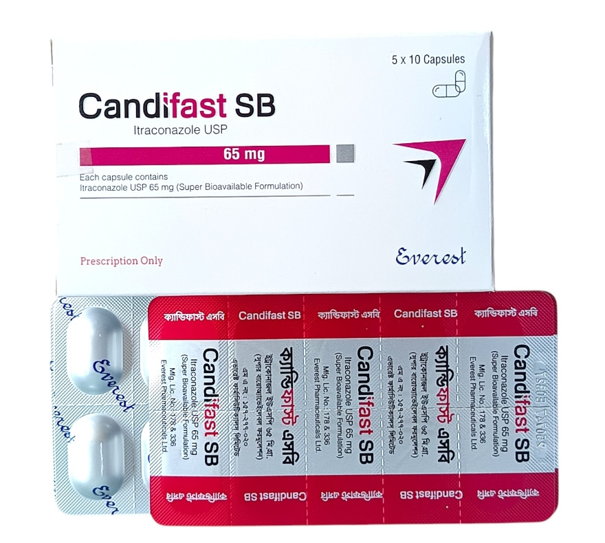 CAP : CANDIFAST SB 65MG