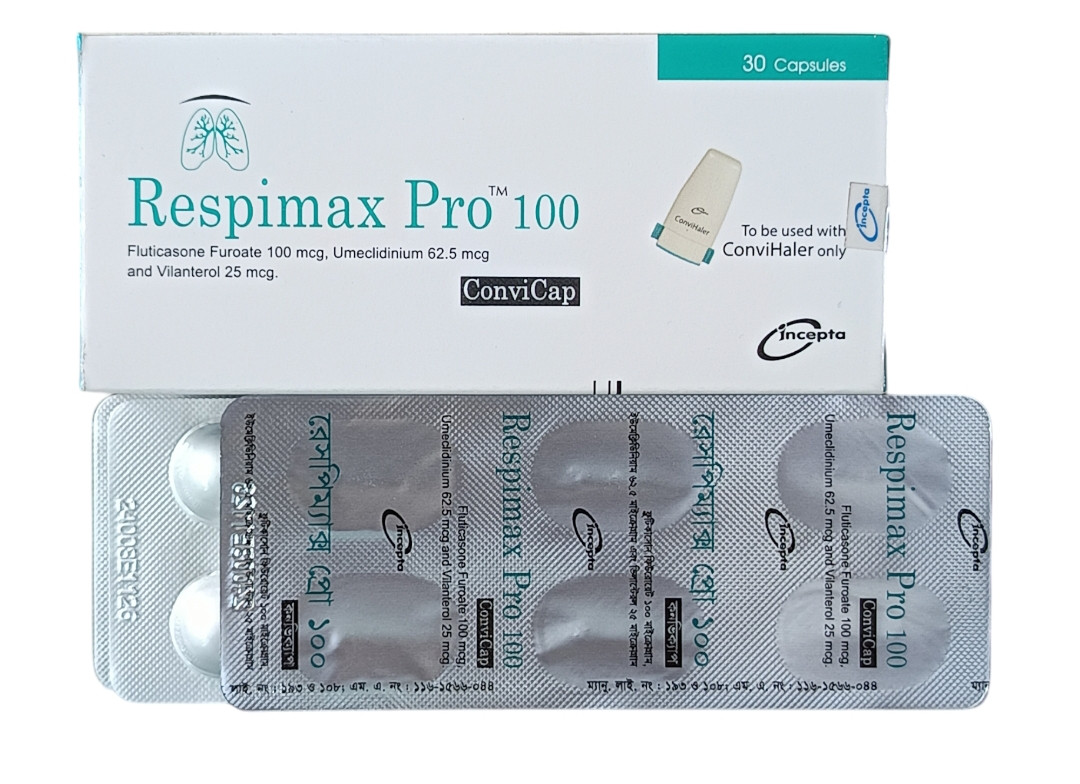 CAP : RESPIMAX PRO 100MG