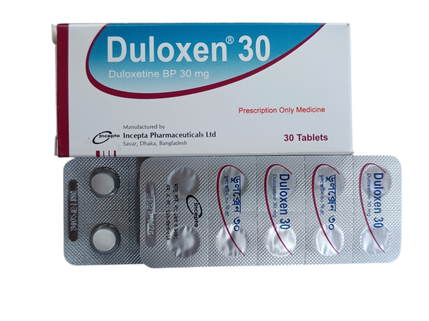 TAB: DULOXEN 30MG