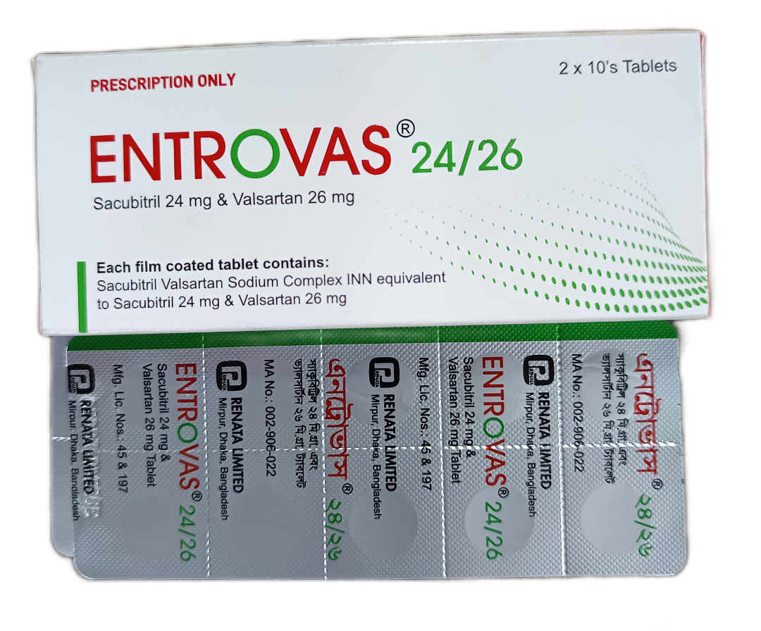 TAB: ENTROVAS 24/26 MG