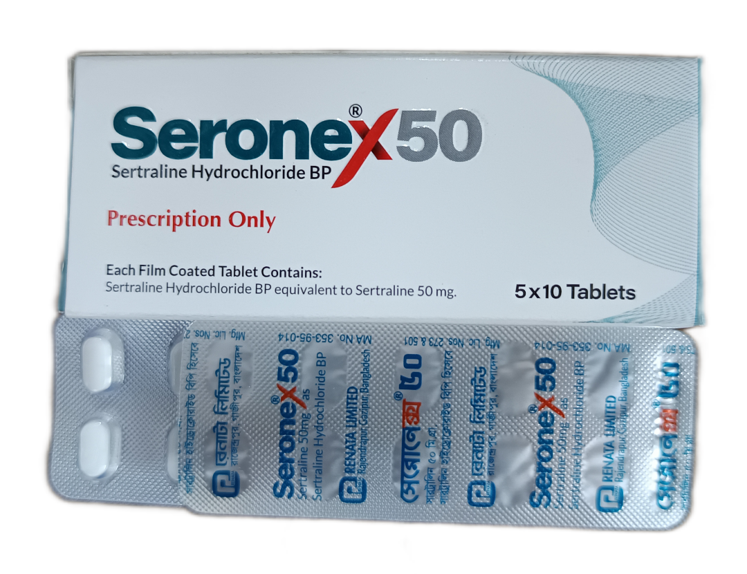 TAB: SERONEX 50MG