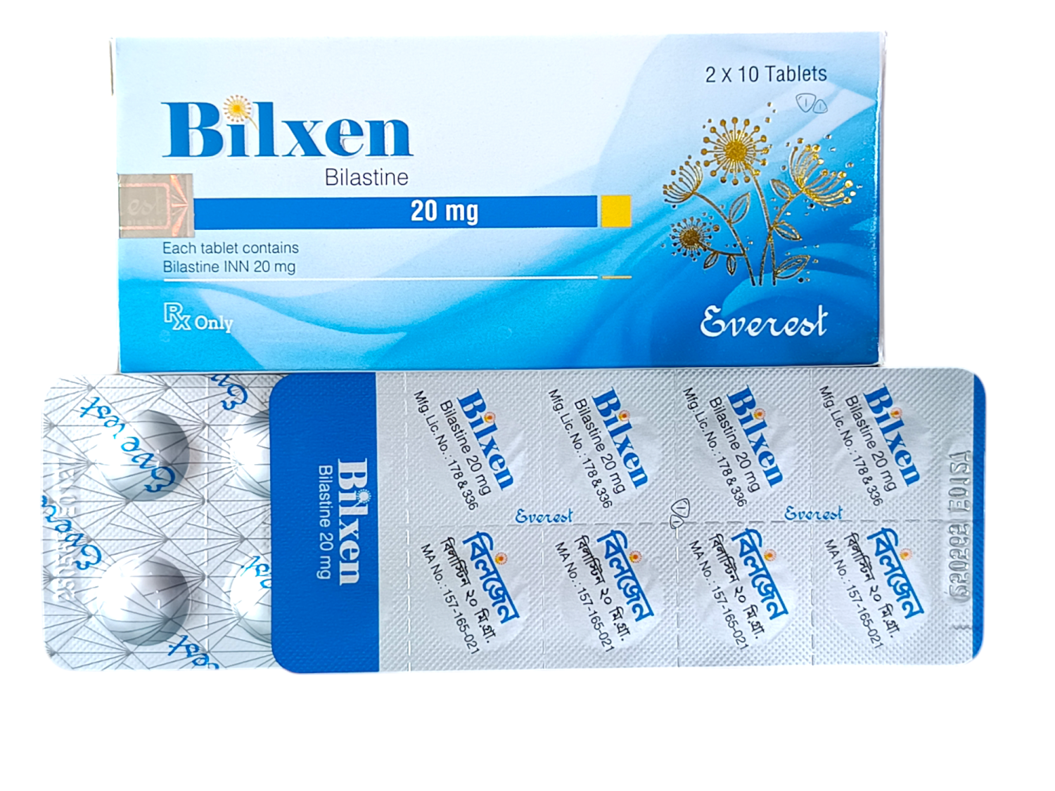 TAB : BILXEN 20MG