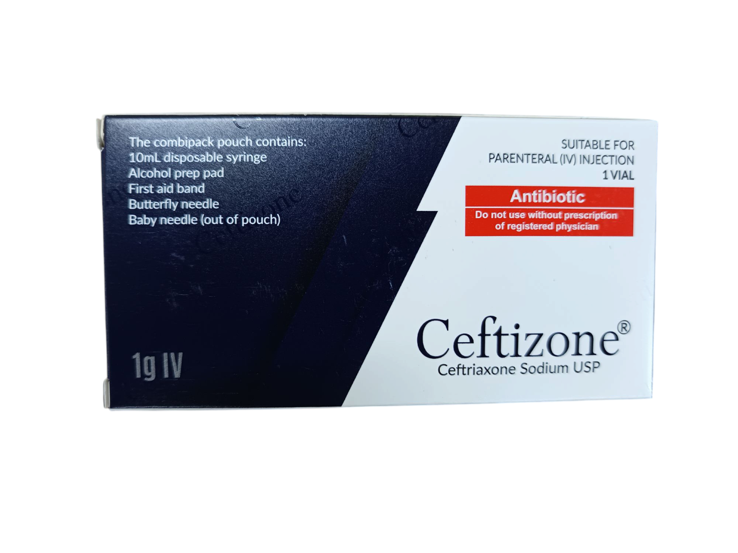 CEFTIZONE 1GM IV