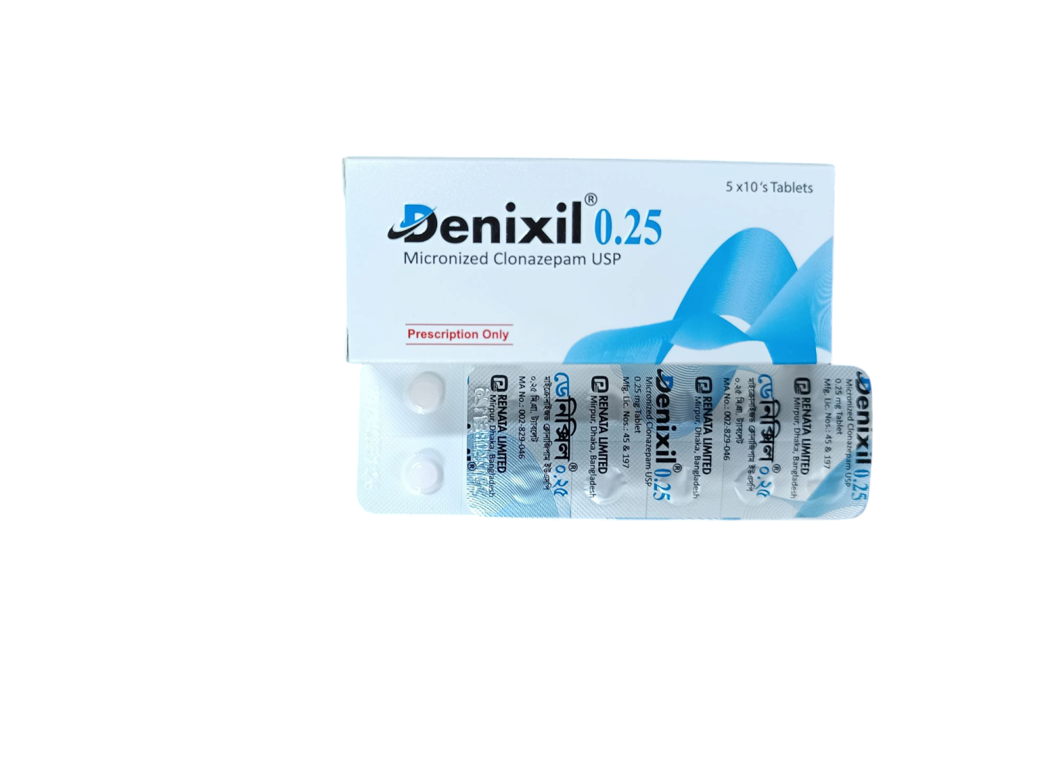 TAB: DENIXIL- 0.25MG