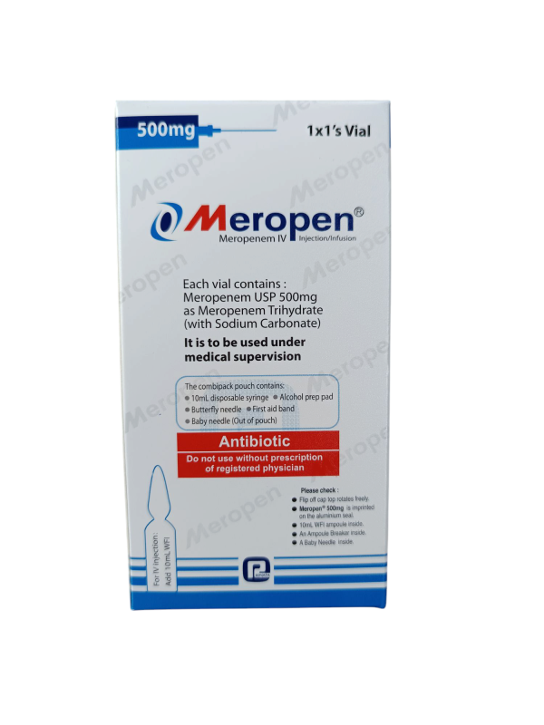 INJECTION : MEROPEN 500MG IV