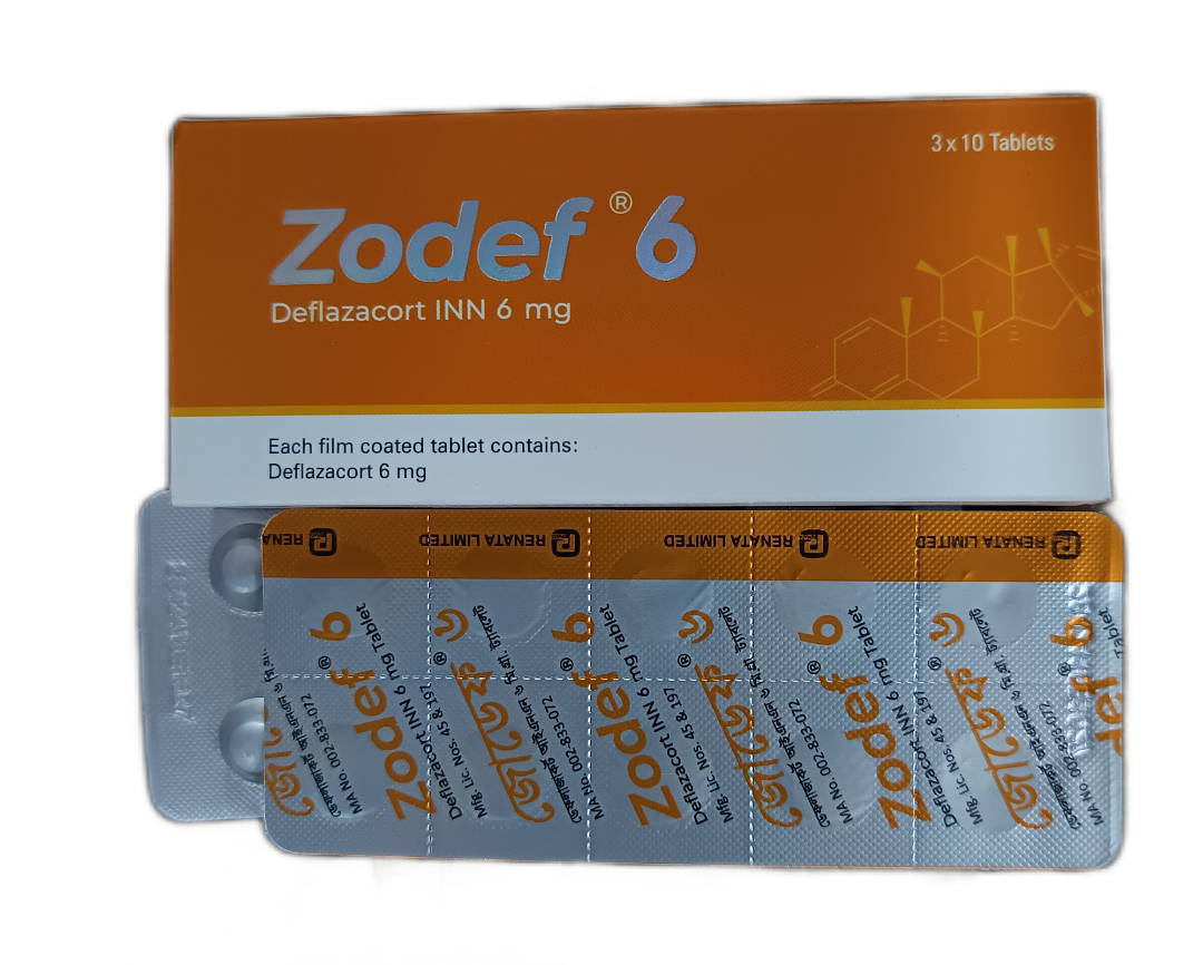TAB: ZODEF 6MG