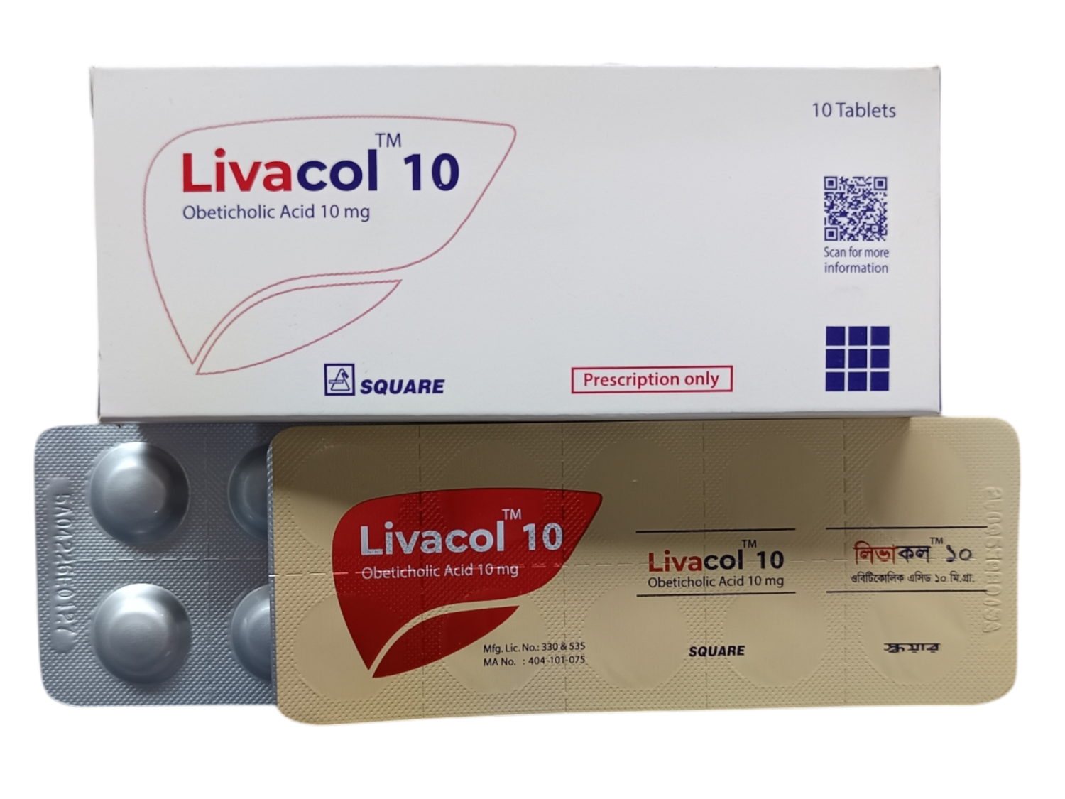 TAB: LIVACOL 10MG