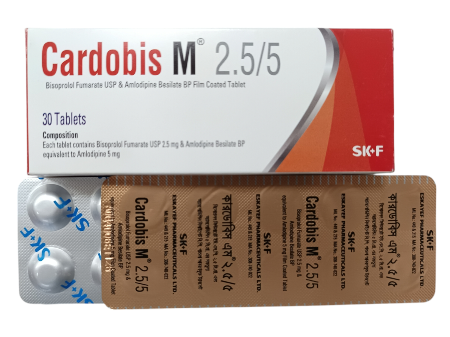 TAB: CARDOBIS M 2.5/5