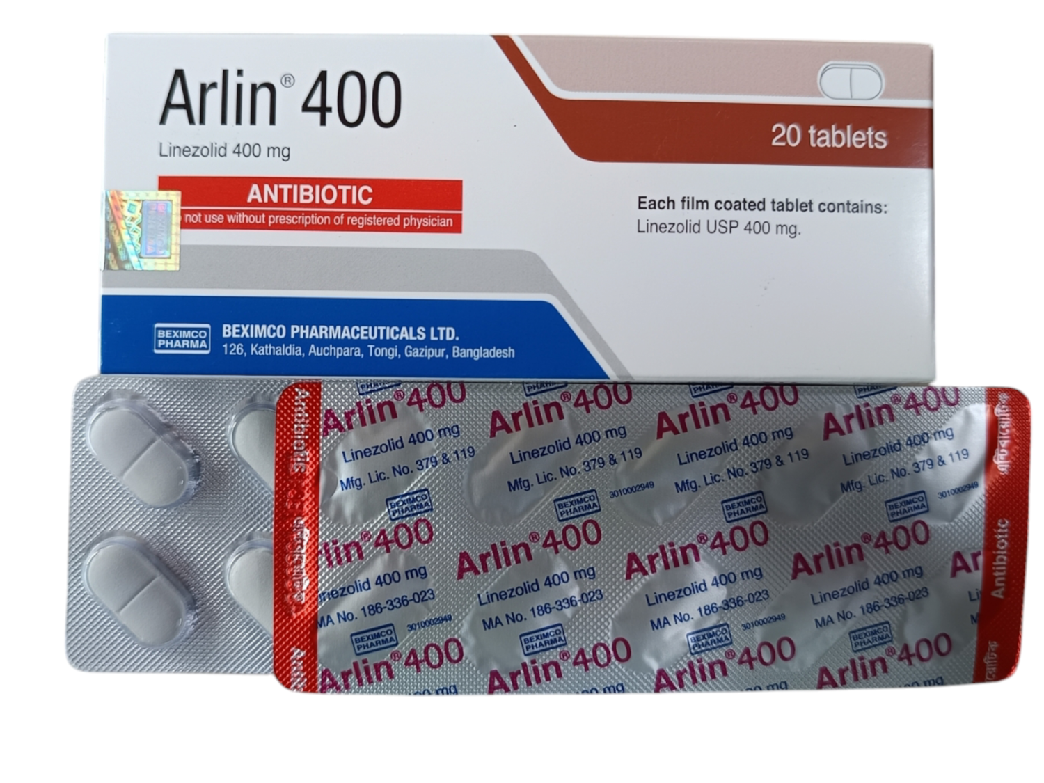 TAB: ARLIN 400MG