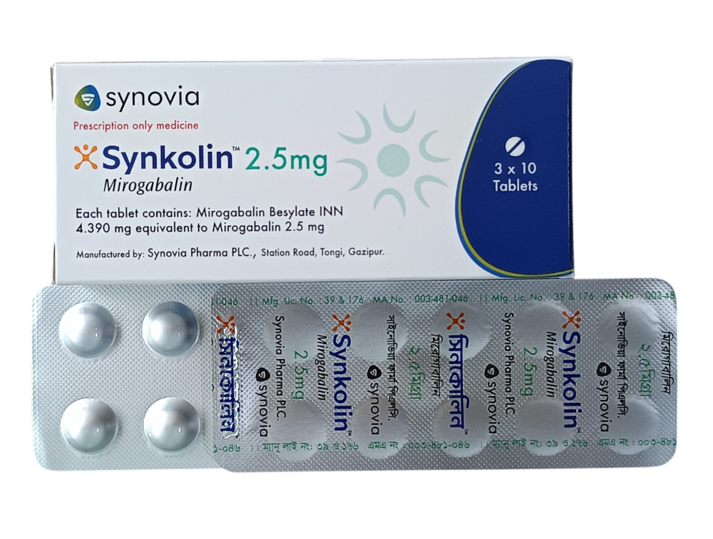 TAB : SYNKOLIN 2.5MG