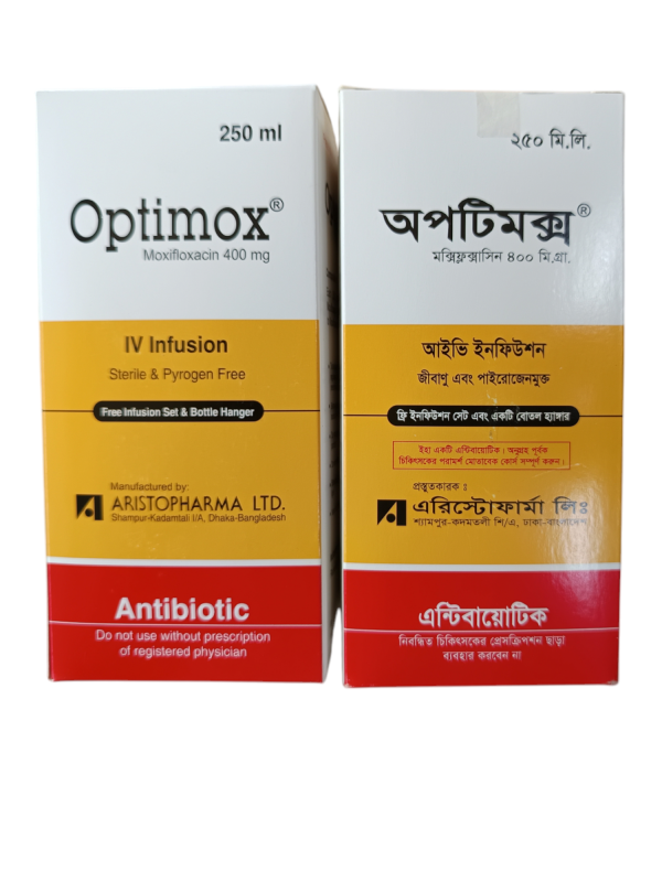 OPTIMOX 400MG IV INFUSION