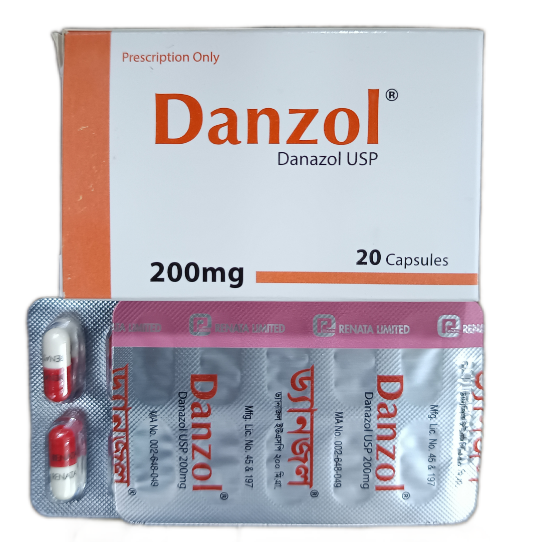 CAP: DANZOL 200MG