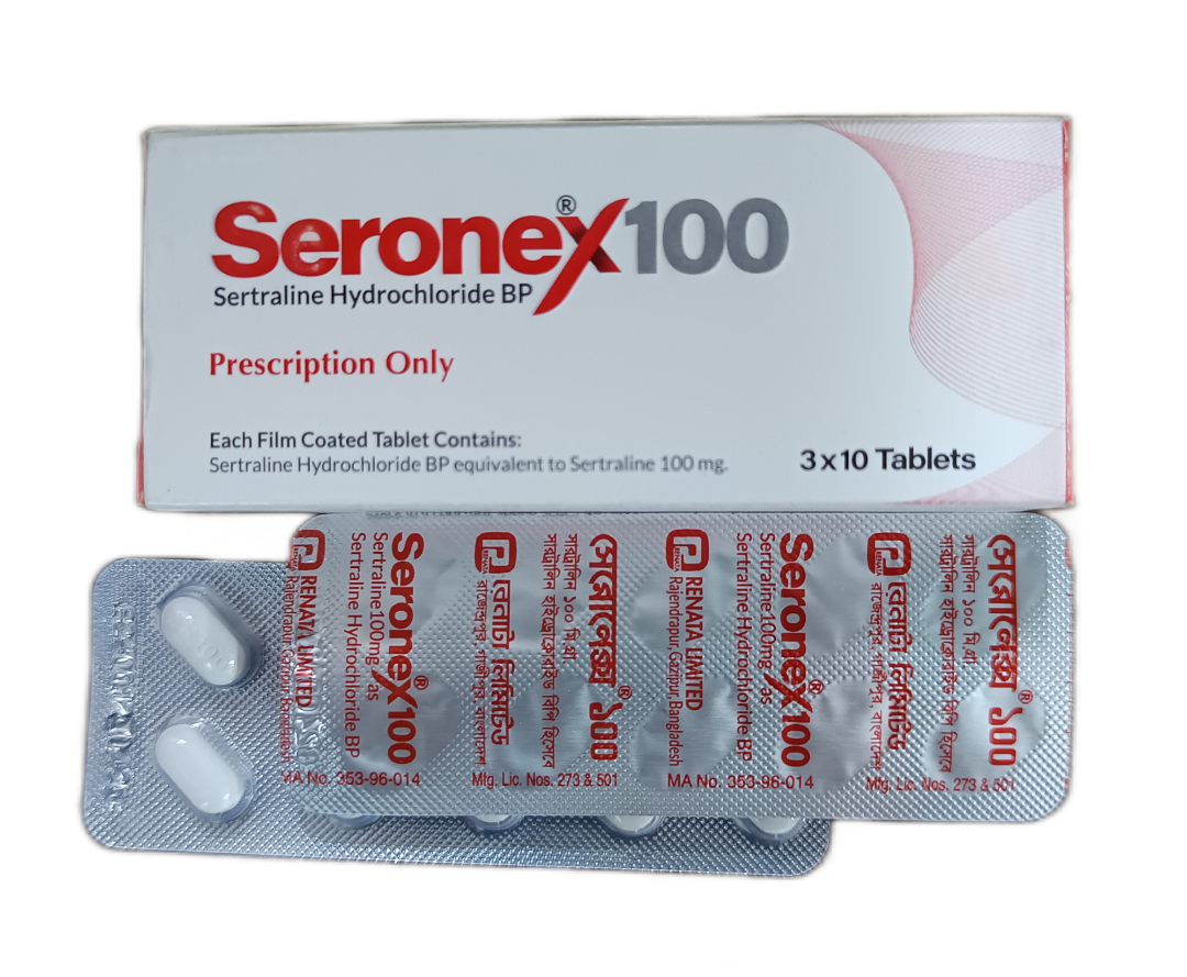 TAB: SERONEX 100MG