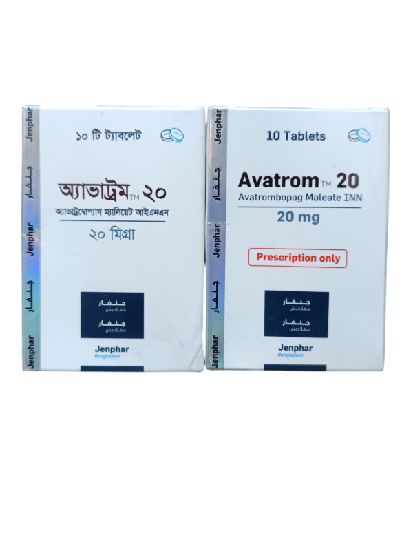 TAB: AVATROM 20MG