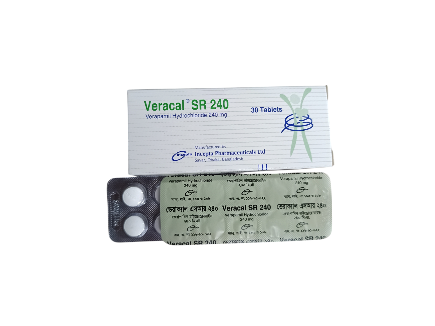 TAB: VERACAL SR 240MG