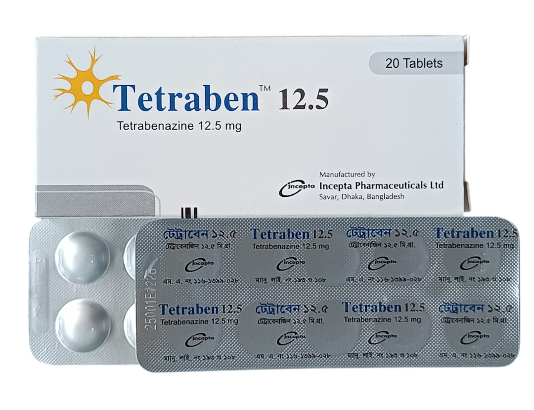 TAB : TETRABEN 12.5MG