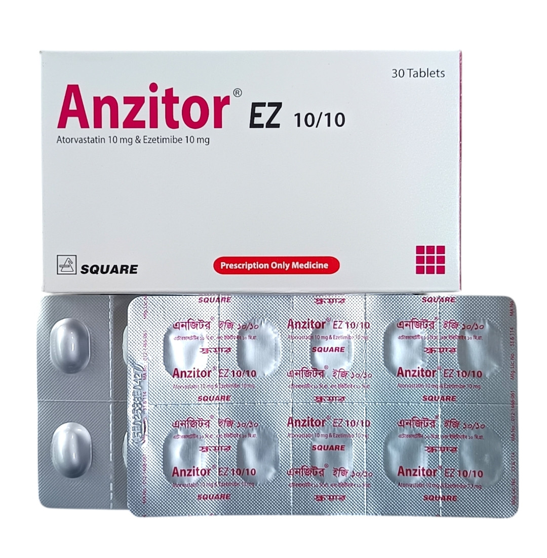 TAB : ANZITOR EZ 10/10MG