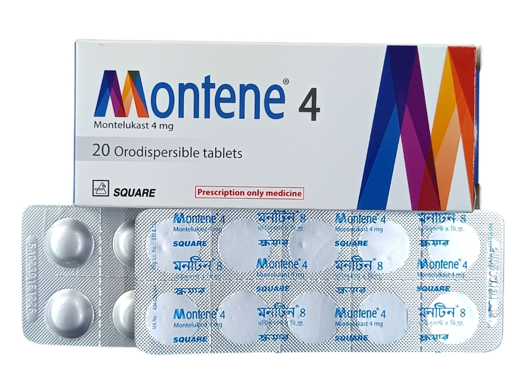 TAB : MONTENE 4MG