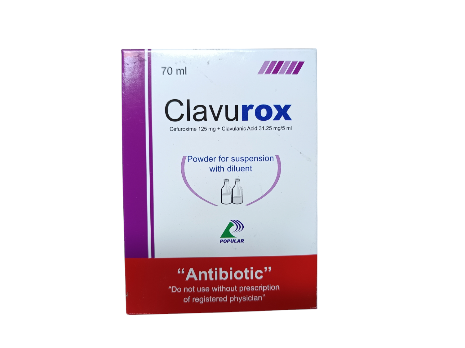 SYP: CLAVUROX 70ML