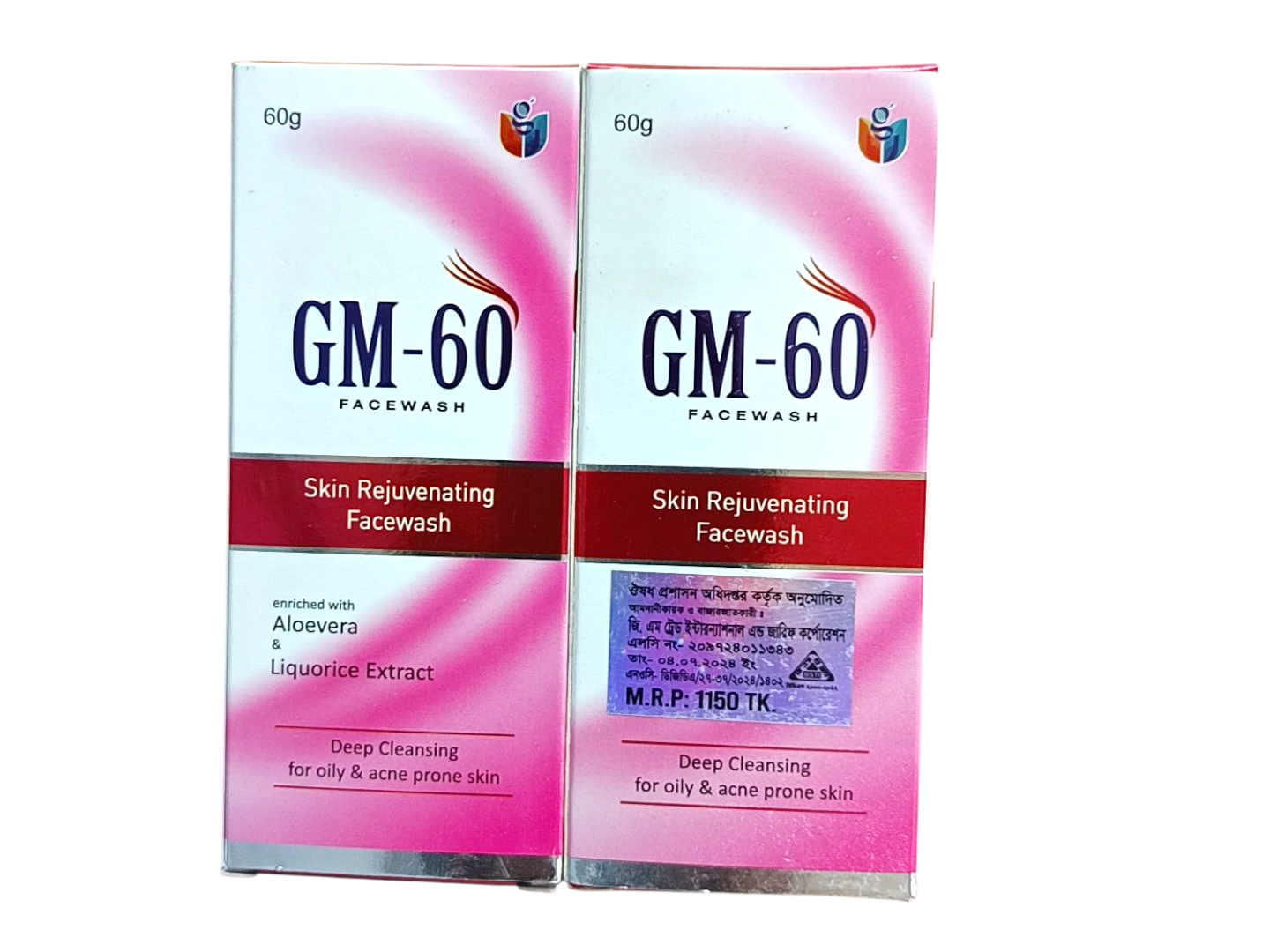 GM 60 FACEWASH