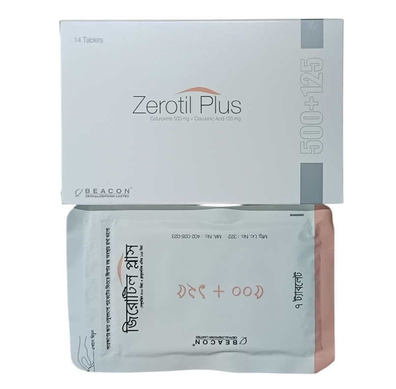 TAB : ZEROTIL PLUS 500+125MG