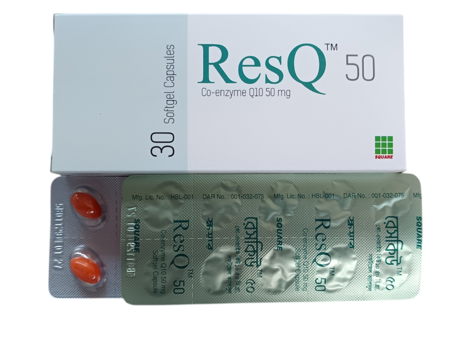 CAP: RESQ 50MG