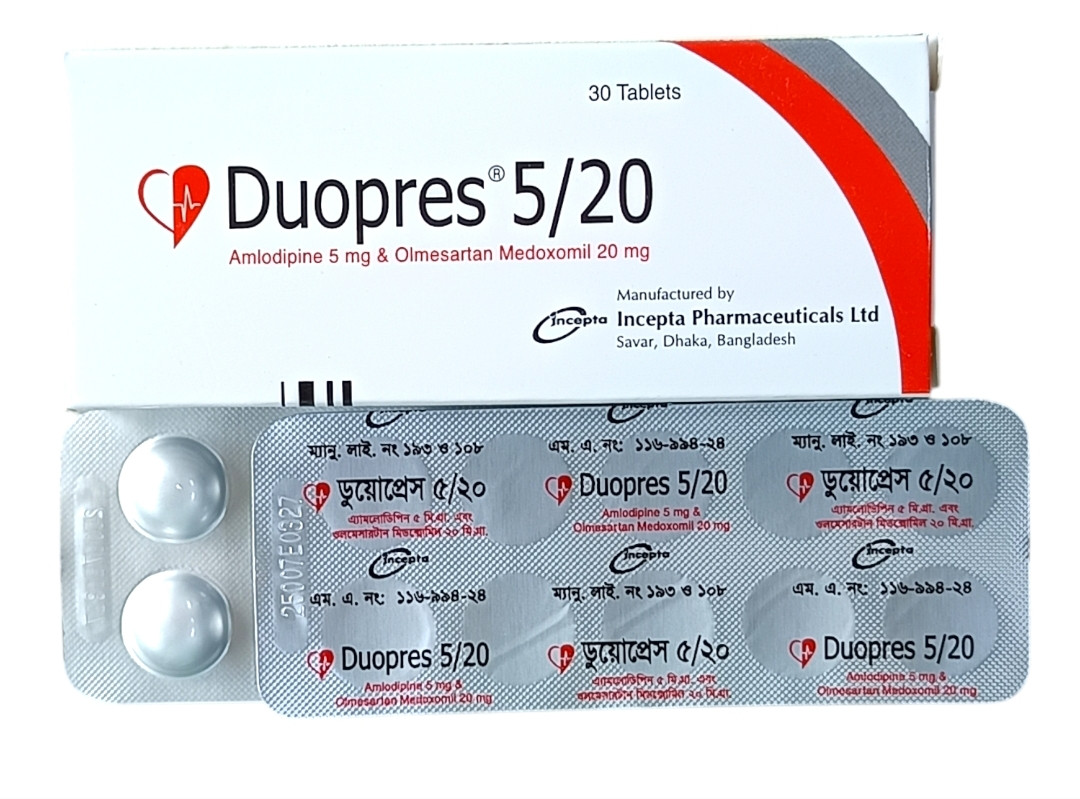 TAB : DUOPRES 5/20MG