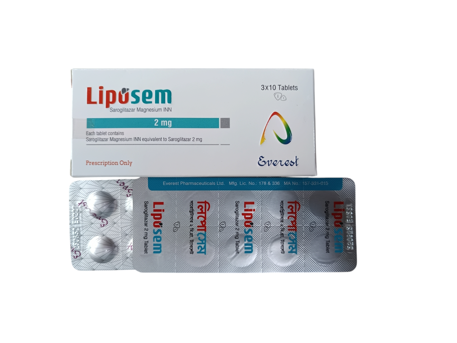TAB: LIPOSEM 2MG