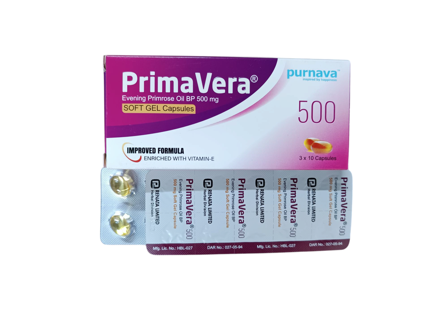 CAP: PRIMAVERA 500MG
